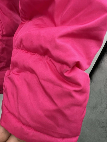 Thereabouts Puffer Jacket Womens Plus Cheerful Pink Hooded Warm Water Resist XL Thereabouts