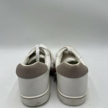 MIA Krew Sneakers White Taupe Lace Up Low Top Casual Shoes Women's Size 11 W