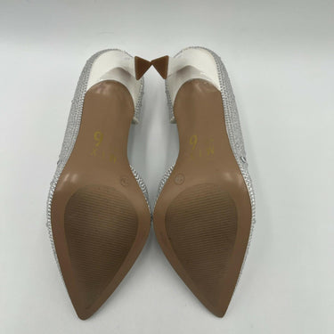 Women’s Mix No. 6 Maeryn Pump White Rhinestone Size 7M/37.5 Mix No. 6