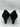 L'Amour Des Pieds JAKOBY Black Raindrop Leather Pump Womens SIZE 11 L'Amour