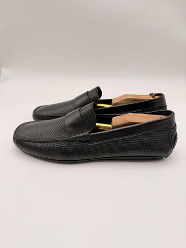 To Boot New York Men's Magnus Driving Shoes Black Leather Size 11.5