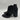 Women's Bellini Cleo Pointed Toe Laser Cut Shootie, Black Metallic, Size 8 M Bellini