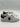 Roberto Cavalli "Mirror Snake" low-top Men Sneakers White Leather Size 41.5