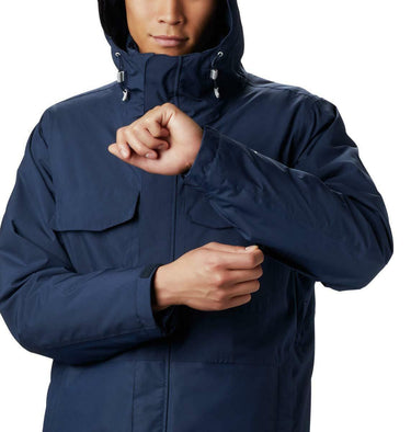 Columbia Cushman Crest Interchange Jacket Collegiate Navy SM