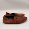 Men’s DOLCE & GABBANA Shoes Loafers Orange Leather Crystal Crown Size 7.5UK Dolce&Gabbana