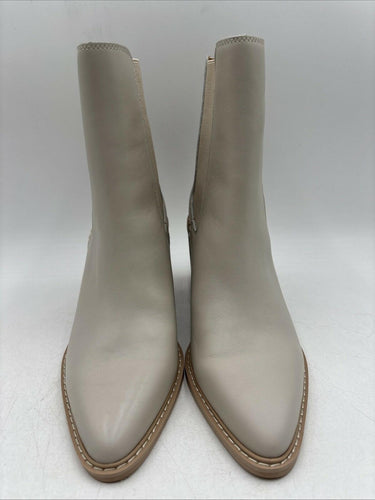 Crown Vintage Women’s Pimmy Bootie Taupe Leather Size 9.5 M