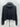 JACK by BB Dakota Black Cable Knit Cowl Neck Cropped Sweater S