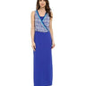 Hatley - Maxi Dress (Sapphire Ikat) Women's Dress size L Hatley