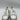 Alexander McQueen oversized sneakers white leather transparent Sole Size 41.5 Alexander McQueen