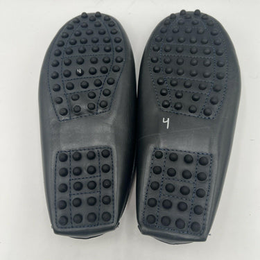 Men’s Saks Fifth Avenue Dark Gray Leather horsebit slip-on loafers Mules Size 10 Saks Fifth Avenue