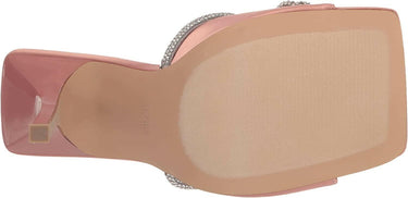 Steve Madden Women's Embellish, Blush Satin, Size 7 Steve Madden
