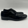 Saks Fifth Avenue Collection Silas black patent leather tuxedo oxford Size 7.5M Saks Fifth Avenue