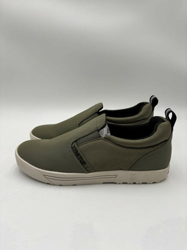 Men’s XTRATUF Topwater Olive Green slip-on shoes Size 8.5