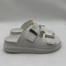Alexander McQueen Two-Band Rubber Slides size Left 39.5 Right 39 Alexander McQueen