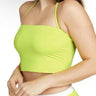 Andie Woman’s Swim The Aruba Top Neon green Size S Andie