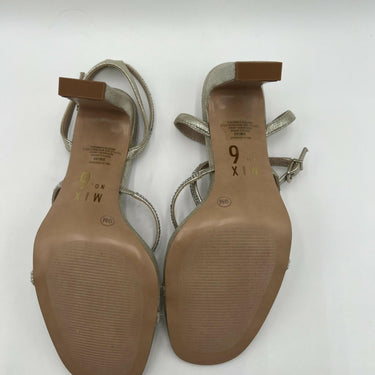 Women’s Mix No. 6 Aliciana2 Sandal Color Gold open toe Size 9M Mix No. 6