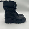 Women’s Valentino Garavani Campsite Vlogo Combat Boots Black Calfskin Size 41.5 Valentino