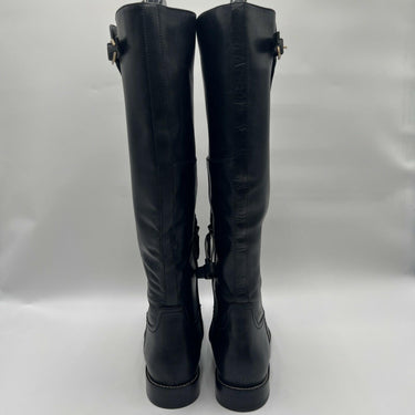 Women’s Cole Haan Harrington Grand Riding boots in black leather Size 8B Cole Haan