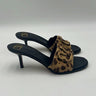 Women’s Valentino VLogo leopard print calf hair Heel sandals Size 36 Valentino