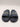 Alexander McQueen Womens Logo Pool Rubber Slides Sandals Navy Size 35.5 Alexander McQueen