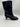 Fendi Karligraphy-motif 55mm leather boot Black Leather Size 38