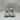 Alexander McQueen Oversized sneaker in white leather Bronze Heel Tab Size 41 Alexander McQueen