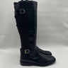Women’s Cole Haan Chesley Water-Resistant Tall Boots Black Leather Size 8.5B Cole Haan