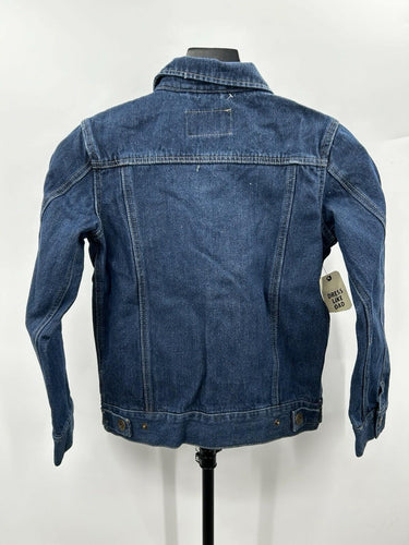 Cody James Boy’s dark-wash denim jacket Flat Pockets Size S