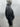NWT Girls DKNY black faux-leather Full Zip puffer Black jacket Size M 10/12 DKNY