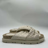 Women’s Christian Dior Dtwist espadrille platform sandals White Leather Size 38 Dior
