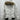 Levi's Jacket Womens White Puffer Bomber Faux Fur Hood Zip Pockets Quilted XS Levi's