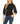 CeCe Ruffle-Sleeve Mixed Media Top Size L Cece