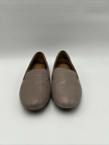 Kelly & Katie PEYTON Taupe Snake Print Round Toe Loafers Women’s Size 6.5 Kelly & Katie