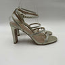 Mix No. 6 Aliciana Womens Gold Strappy Block Heel Ankle Strap Sandal Size 8.5 M Mix No. 6