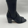 Women’s Alexandre Birman Black Leather Benta Whipstitch Booties Size 37.5 Alexandre Birman