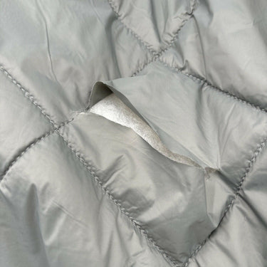 NWD SPYDER Men’s Quilted Bomber Jacket Grey Size M