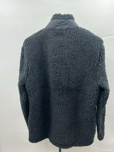 Weatherproof Vintage Sherpa Fleece Jacket Black Anthracite Mens XL Weatherproof