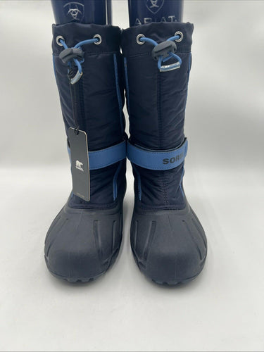 Kids Sorel Flurry Youth Winter Boots Blue Size 6