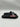 Men’s Bally Simon Black / Red Rubber Logo Sandals Slides Size 40