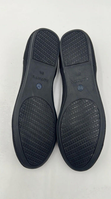 Rothy's Women's The Flats Flats Slip-on Shoe Solid Black size 6.5 Rothy’s