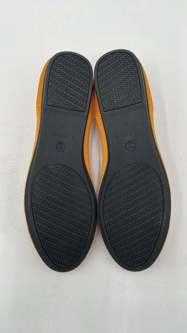 Rothy's The Flat Marigold Yellow Slip-On Round Toe Knit Ballet Size 9 Rothy’s