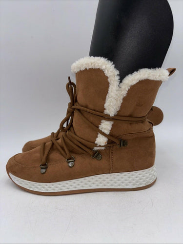 Urban Sport by J/Slides Oliver Waterproof Athleisure Bootie Brown Size 8M