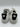Women’s Versace Greca low-top leather sneakers in white/black Size 39 Versace