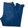 Crown & Ivy Jeans Cropped Skinny Ruffle Cuff Chop Theresa Wash NWT 12 Crown & Ivy