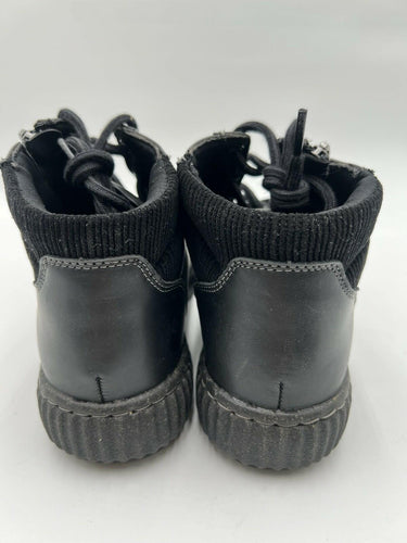 Clarks Caroline Park Black Leather Ankle Boots Size 7