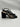 FARYL Black Strappy Lace Up Block Heel Knotted Square Toe Sandals Womens 8 Faryl