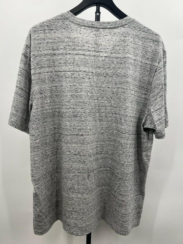 Abound Men's V-Neck T-Shirt Heather Gray Cotton Blend XXL Abound