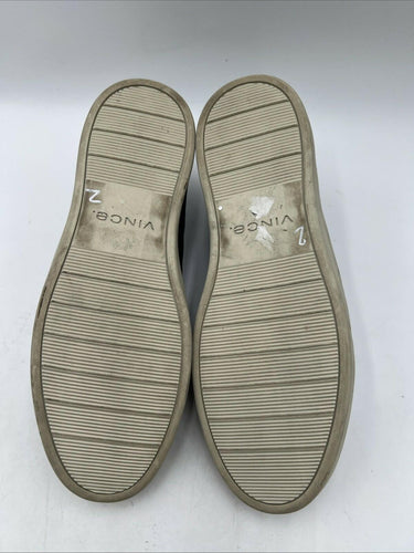 Men’s Vince Conway slip-on sneaker navy blue suede upper Size 9