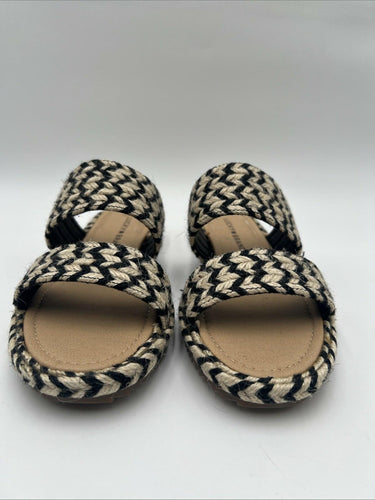 Women’s Lucky Brand Decime Two Tone Slide Sanals Size 6M Lucky Brand