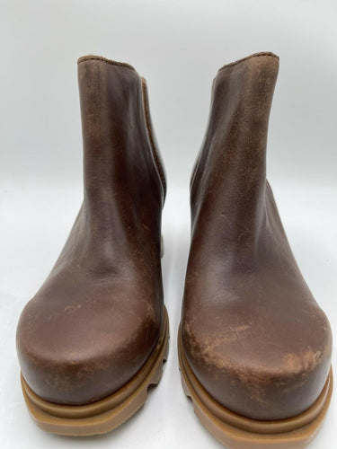 Sorel Joan of Arctic Wedge II or III boots in brown leather Size 7